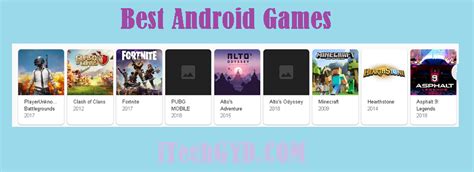 Top 10 Best Android Games 2019 I Tech Gyd