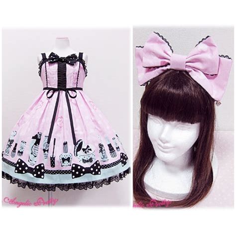 Angelic Pretty Fantastic Dolly Jsk And Headbow Set Dresses Lace