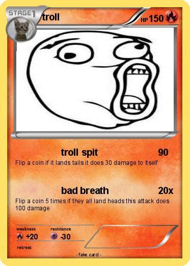 Pokémon Troll 4559 4559 Troll Spit My Pokemon Card