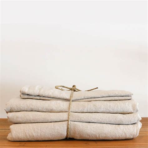 French Linen Sheet Set Miss Molly Eco Lux