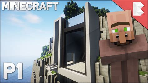 Modern Cliff House Minecraft