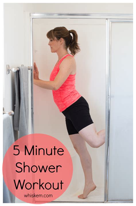 5 Minute Shower Workout • Bonnie And Blithe