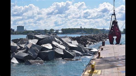 Repair Work On Breakwater Complete Two Years After Storm Damage