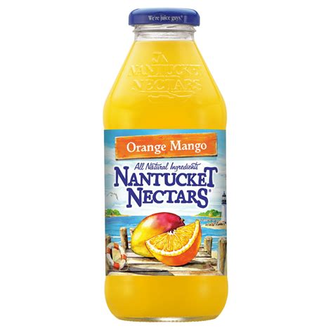 Nantucket Nectars Orange Mango Juice Drink 16 Fl Oz