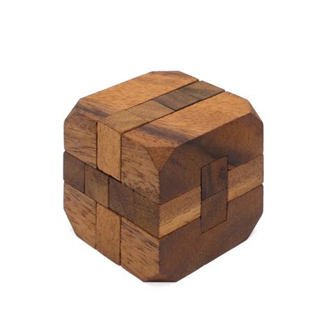 More images for 12 piece wooden puzzle solution » Hidden Passage -The Diamond Cube Puzzle 3d Brain Teaser