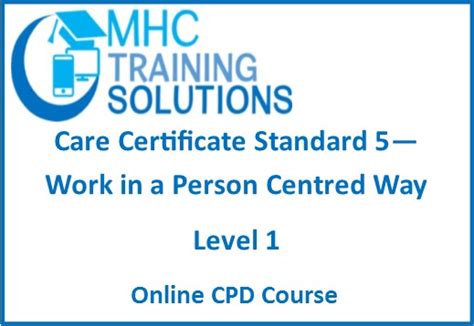 Care Certificate Standard 5 Online Training Course Cpduk Accredited