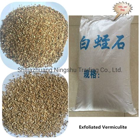 Fire Resistant Filling Vermiculite For Fireplaces Refractory High