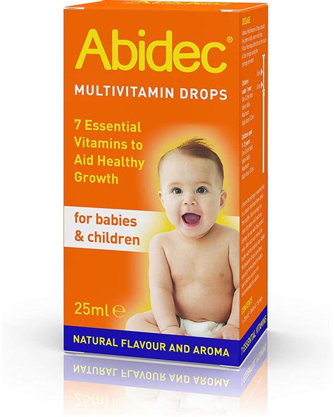 Abidec Multi Suplemento Vitamínico Para Bebés Y Niños Gotas