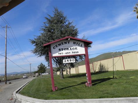 Cement Hill Storage Fairfield Ca