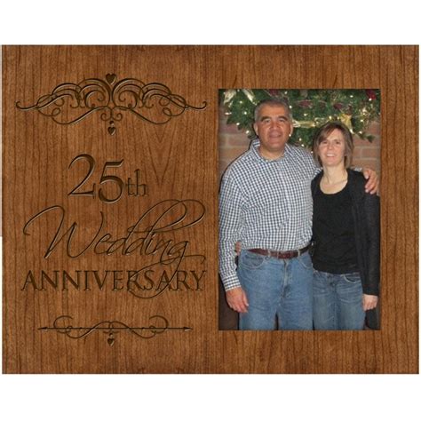 Smartphoto is one of the leading providers of photo service in europe; 25th Wedding Anniversary Photo Frame, Can be customized to any anniver in 2020 | Wedding ...