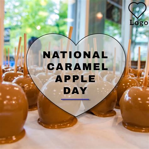 Copy Of National Caramel Apple Day Postermywall