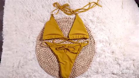 Rts Baju Renang Seksi Kustom Pakaian Renang Thong Bikini Mini Mikro
