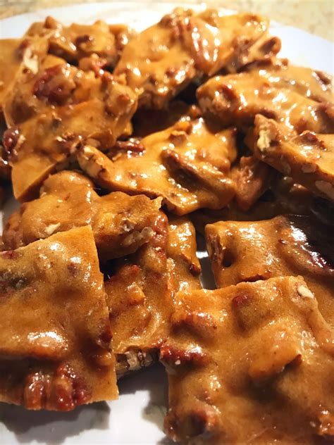 Pecan Brittle A Twist On A Classic Purple Craft Diva