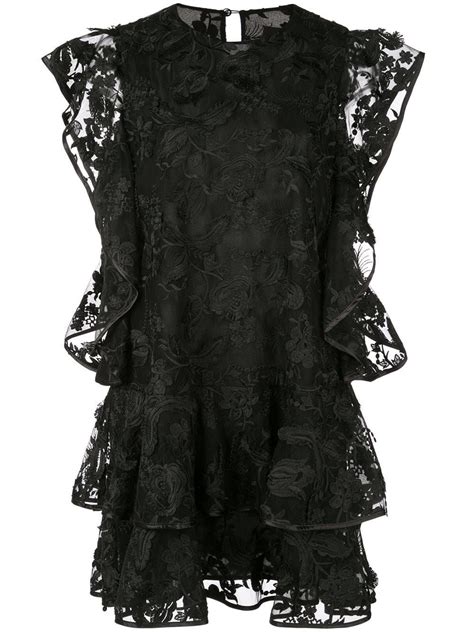 cynthia rowley madison lace mini dress in black modesens lace mini dress mini dress mini