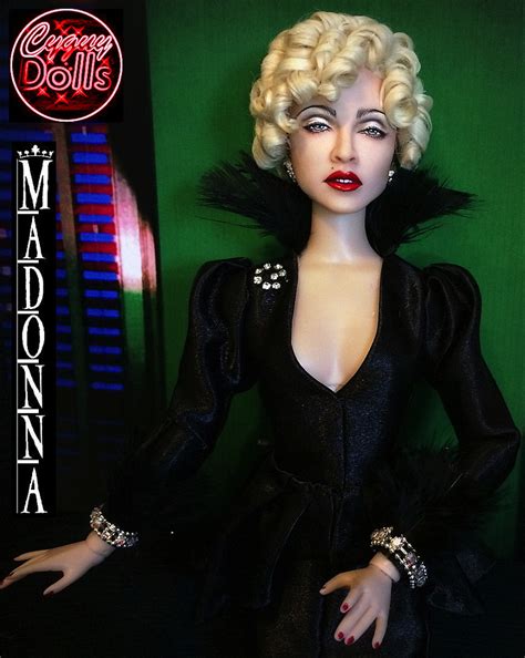 Madonna Breathless Mahoney Doll Black Feathers Dress By Flickr