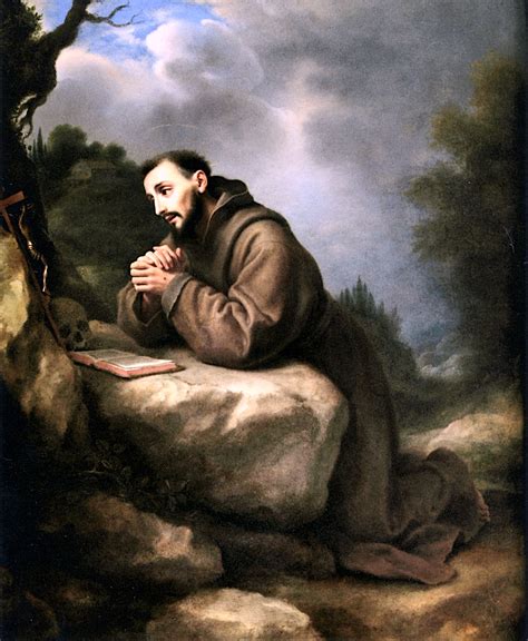 Saint Francis Praying Painting Carlo Dolci Oil Paintings