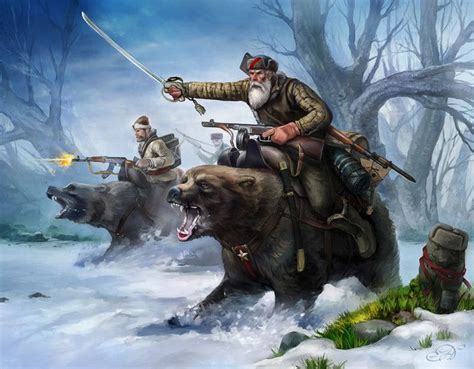 5 00 Am London Lunchtime In America Quick Upvote Everything Russian Bear Art Anime
