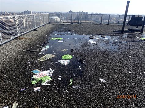 Polo grounds towers from west 155th street, with the macombs dam bridge and the bronx in the background. Comptroller Stringer Audit Finds NYCHA Wasted Millions on Roof Repairs and Mishandled Roof ...