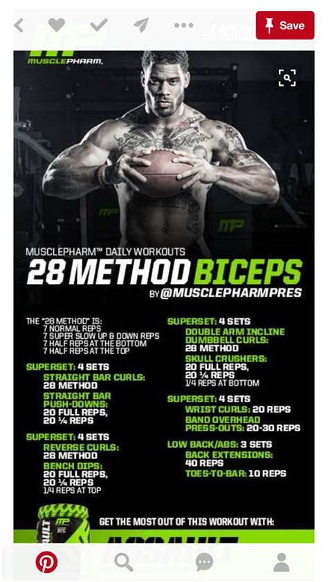 Pin By Dj On Workouts Musclepharm Workouts Chest And Back Workout