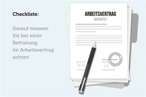 Muss der arbeitsvertrag schriftlich sein? Befristeter Arbeitsvertrag: Checkliste bei Befristung | karrierebibel.de