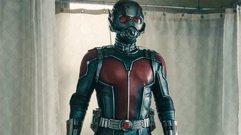 Ant Mans First Suit Up In The Bathroom Scene Ant Man 2015 Movie