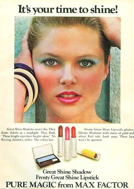 1975 Christie Brinkley For Max Factor Vintage Makeup Ads Vintage