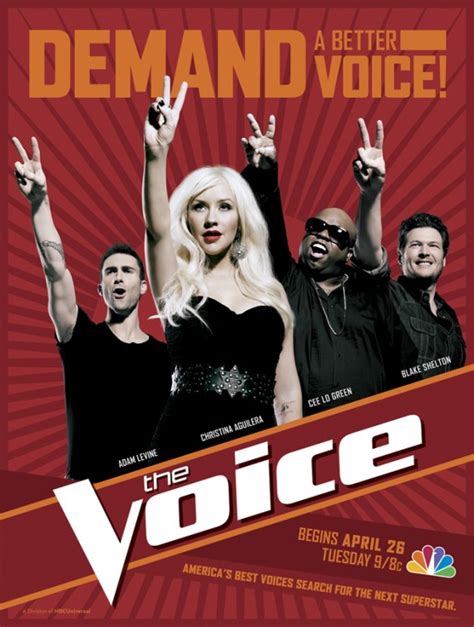 The Voice Tv Poster 1 Of 13 Imp Awards
