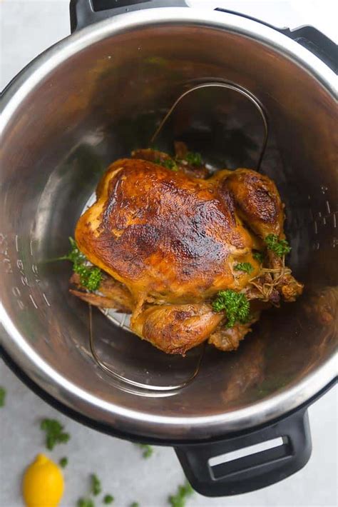 Can you cook the bag of giblets in the instant pot along with the chicken in this and in other recipes? Low Carb Instant Pot Rotisserie Chicken