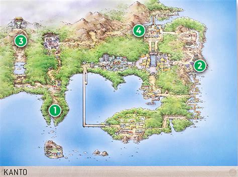Adventure From Kanto To Paldea With The Pokémon Centers Region Map