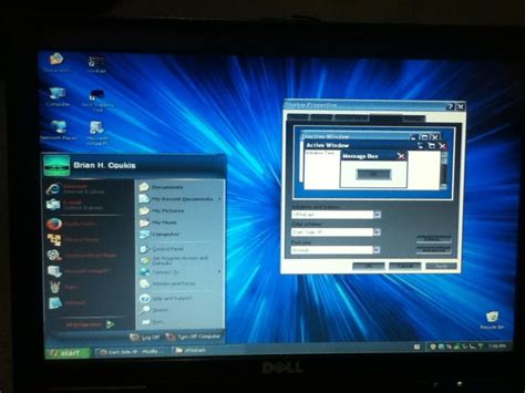 Xp In Dark Theme For Windows Xp Visual Windows Windows Xp