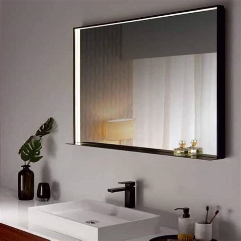 Dreamwerks 40 In W X 24 In H Framed Rectangular Led Light Bathroom