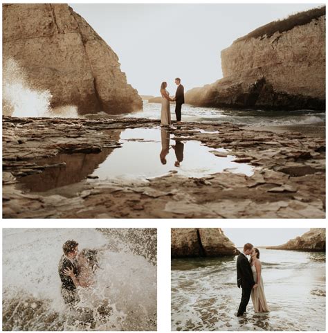 Choose one of our 6 luxury yachts as a unique venue for your wedding. Beach Wedding Trash the Dress Photography in Santa Cruz ...