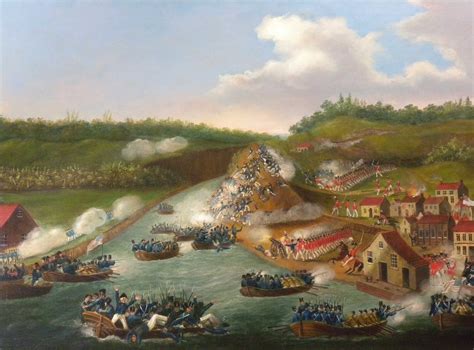 The Battle Of Queenston Heights By James Dennis 1812 History