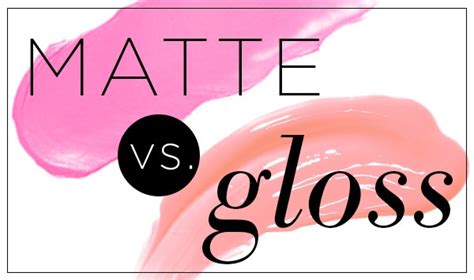 Makeup Showdown Matte Vs Glossy E Online