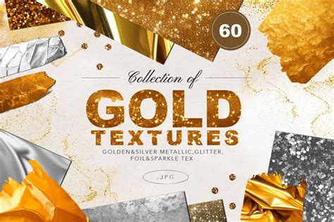 60 Goldandsilver Foil Glitter Textures Freegfx4u