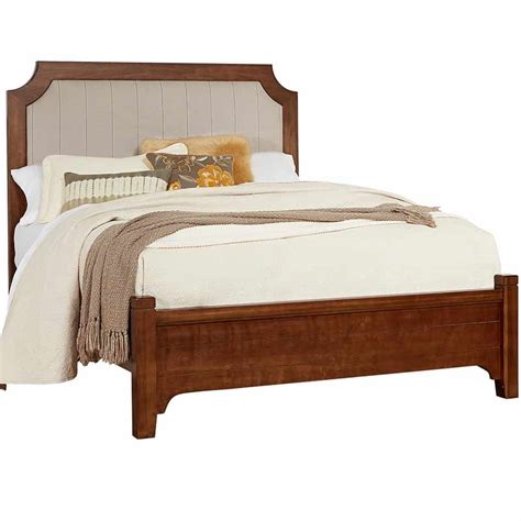 Laurel Mercantile 740 551 Bungalow Upholstered Bed With Low Profile