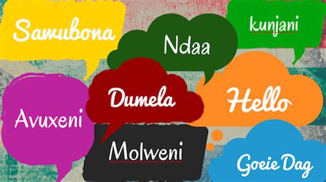 Languages In South Africa Sa Language Facts Languages In Cape Town
