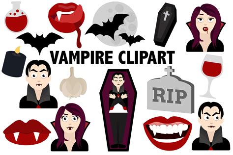 Vampire Clipart Graphic By Mine Eyes Design · Creative Fabrica