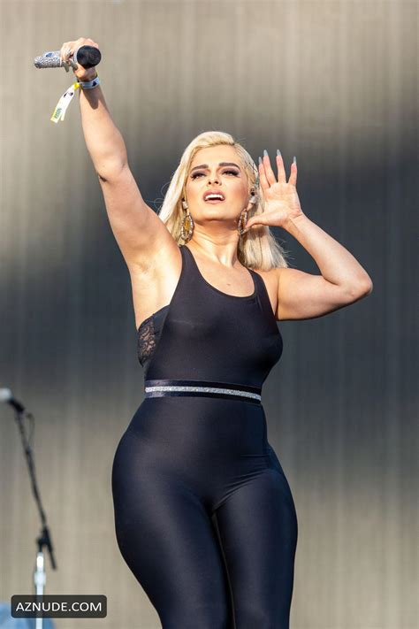 Bebe Rexha Sexy During Outside Lands Music Festival At Golden Gate Park