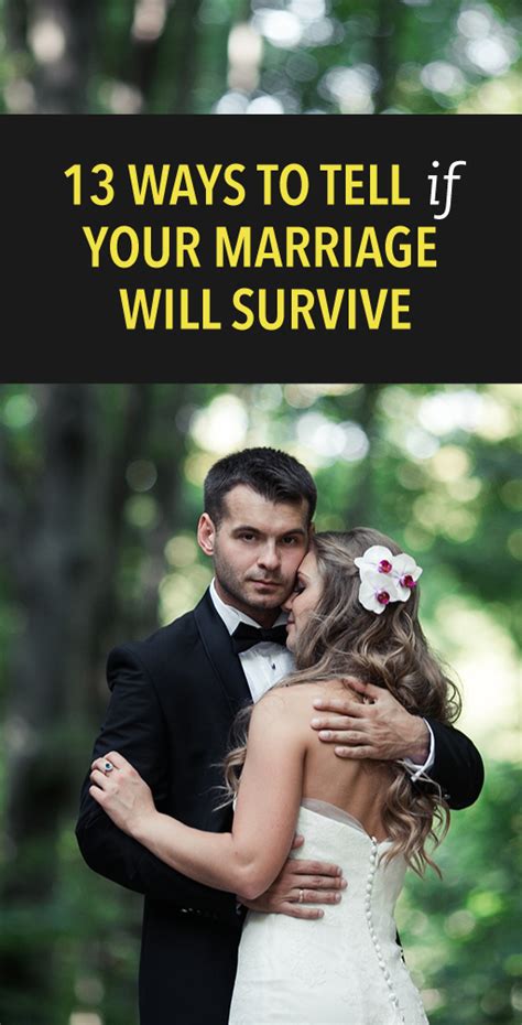 13 Signs Your Marriage Will Survive Marriage Advice Troubled Marriage Relationship Love And