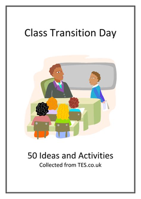 Transition Day Ideas Teaching Resources