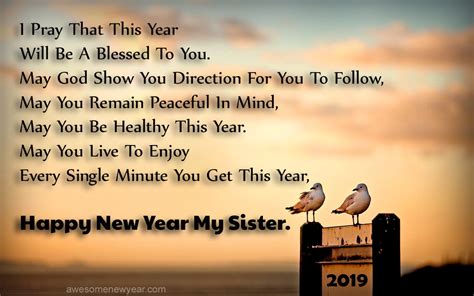 Happy New Year 2019 Quotes For Sister Latest New Year Wishes