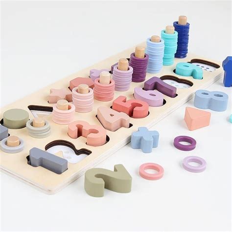 Montessori Board Educational Toy Wooden Educational Toys Educational