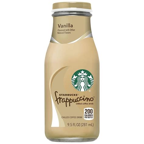 Starbucks Frappuccino Vanilla Chilled Coffee Drink Ml Lazada Ph