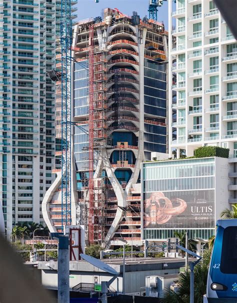 One Thousand Museum Hits The Halfway Mark In Downtown Miami Curbed Miami