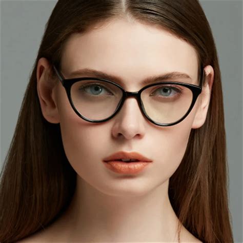 Retro Cute Cat Eye Computer Eyeglasses Frames For Women Glasses