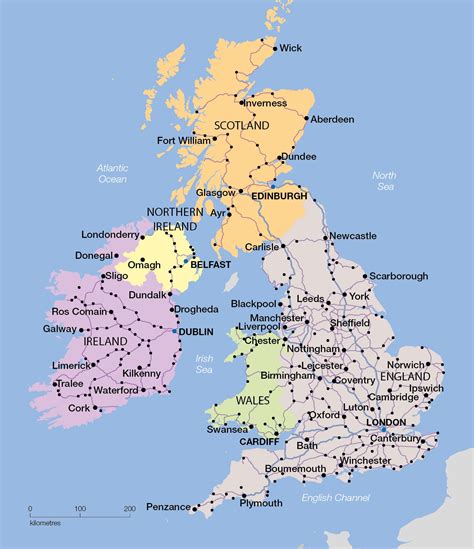 Maps of england britain and the uk. Infinity Rail | Infinity Holidays