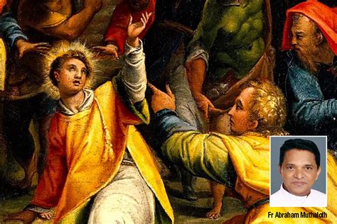 Homily Feast Of St Stephen The Martyr Marian Times World