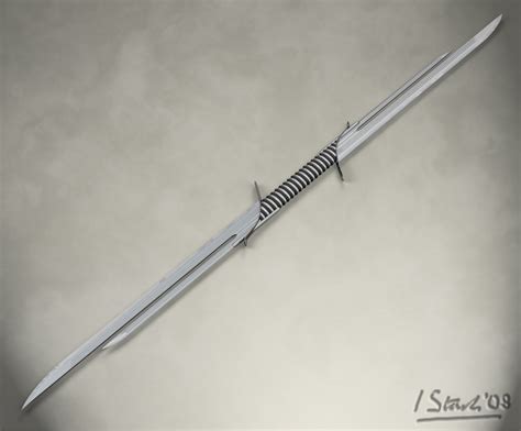 Two Bladed Sword By Iainstark On Deviantart