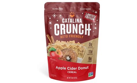 Catalina Crunch Debuts Keto Apple Cider Donut Cereal Snack Food